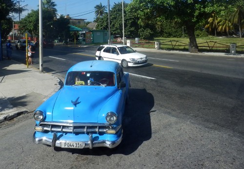 Auta na Kubě