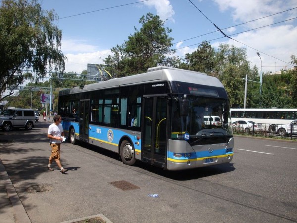 Almatský trolejbus - Almaty, Kazachstán