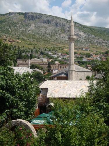 MInaret, Mostar - Bosna a Hercegovina