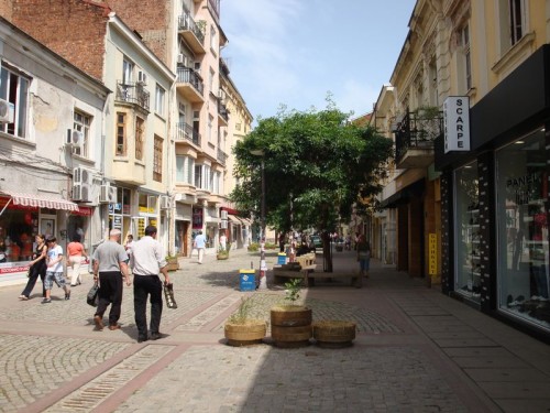 Bulharsko_Sofie_pěší zóna