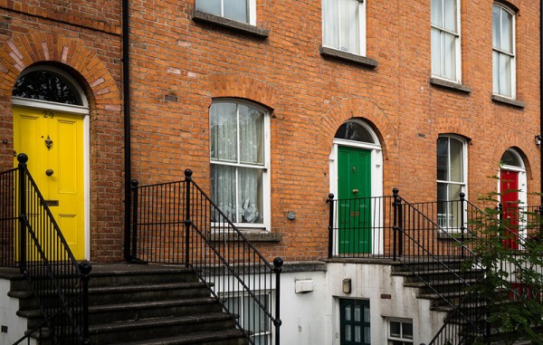 Berevné dveře - Dublin, Irsko