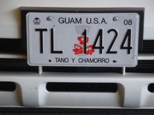 Guamská SPZ