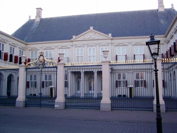 Královský palác - Haag, Nizozemsko