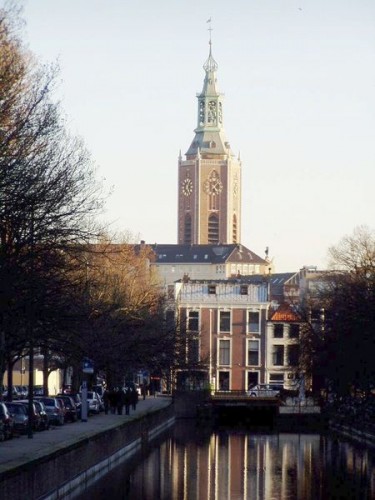 Věž katedrály - Haag, Nizozemsko