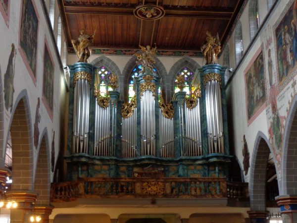Katedrála svatého Štěpána, varhany - Kostnice, Německo