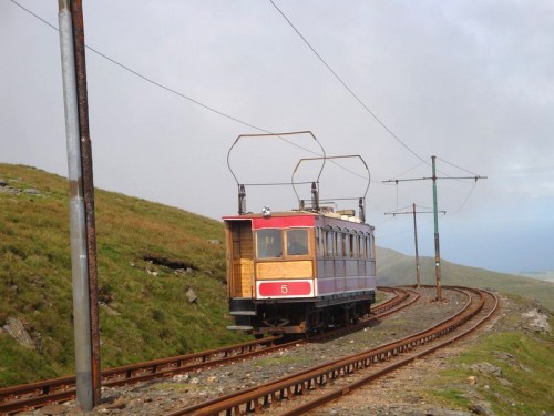 Snaefell Mountain Railway - Ostrov Man