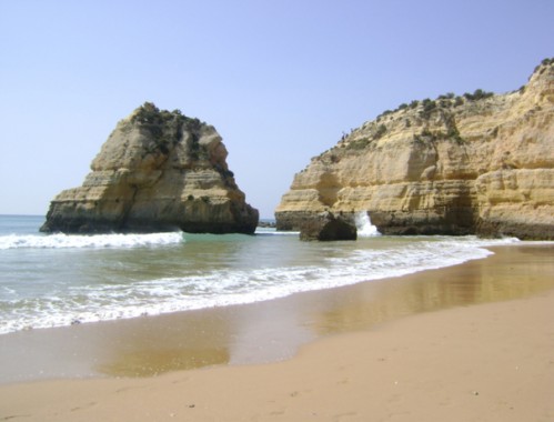 Portugalsko, Algarve - útesy