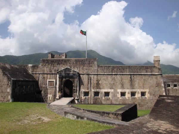 Pevnost Brimstone Hill, vstup - Svatý Kryštof a Nevis, karibské ostrovy