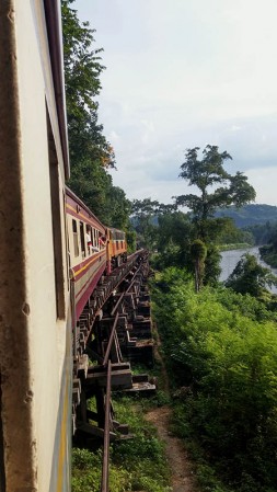 Thajsko - cesta po železnici smrti