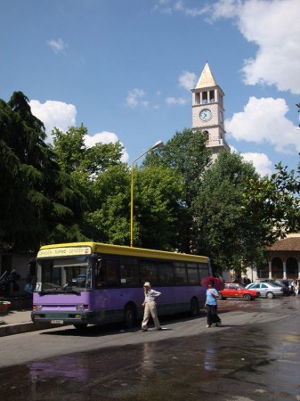 Tirana - Hodinová věž