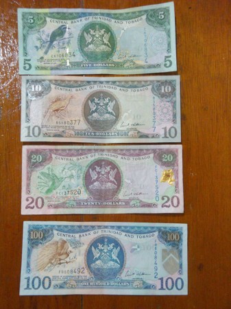 Trinidadsko-tobažské dolary