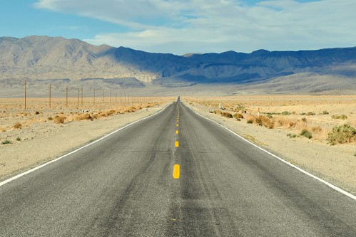 Silnice v Údolí smrti