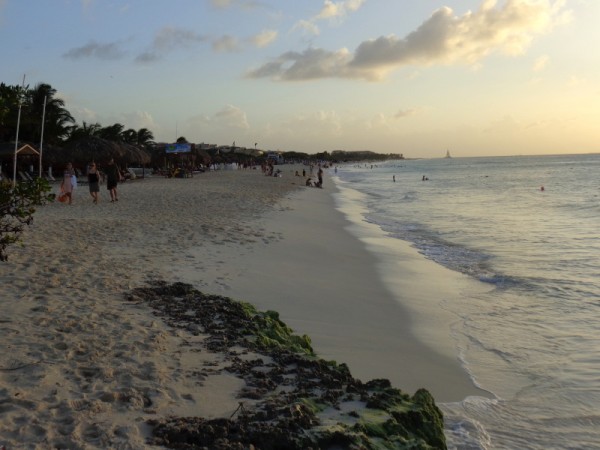 Aruba Orlí pláž