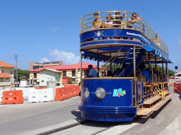 Aruba Tramvaj v Oranjestadu