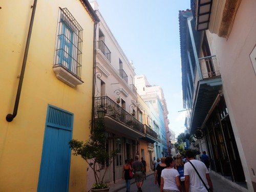 Ulička v Havaně