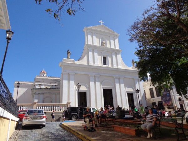 Portoriko - Katedrála v San Juan