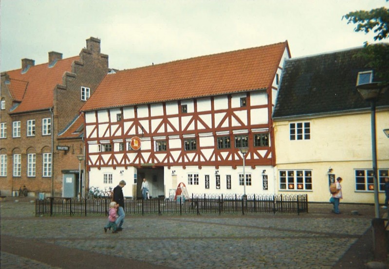 Hrázděný dům - Aalborg, Dánsko