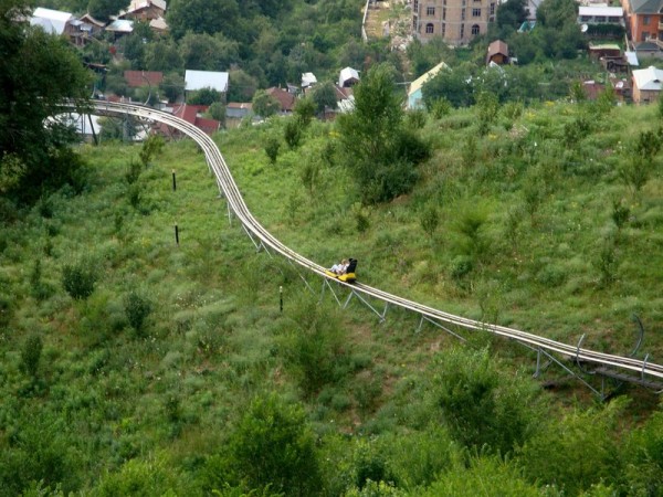 Bobová dráha - Kok Tobe, Kazachstán