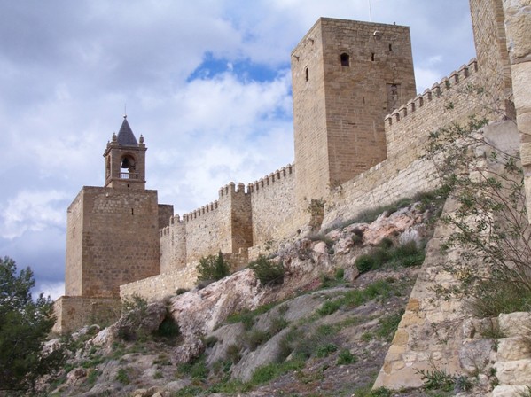 Antequera, hrad - Andalusie, Španělsko