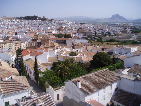 Výhled na město - Antequerra, Andalusie