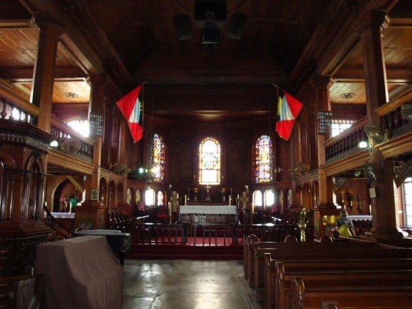 Katedrála svatého Jana, interiér - Antigua, Karibik