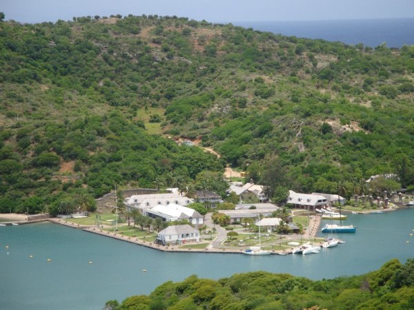 Nelsonova loděnice, výhled - Antigua, Karibik