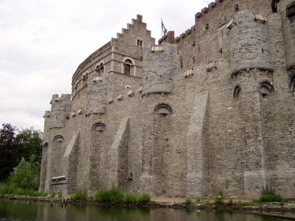 Gent, výhledy z lodi - Belgie