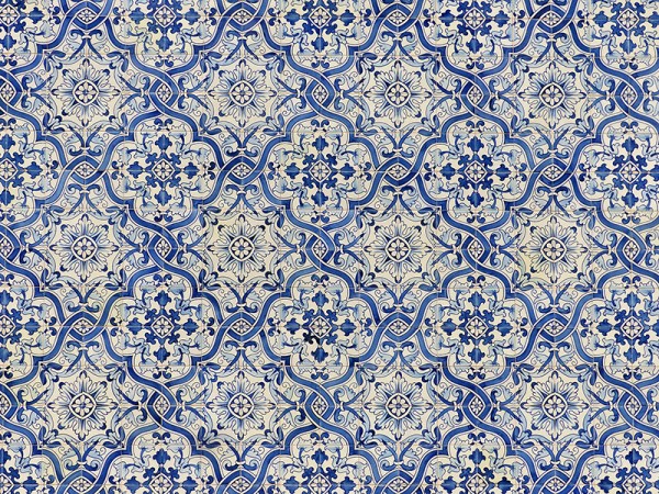 Lisabon - keramické dlaždice azulejos, vzor