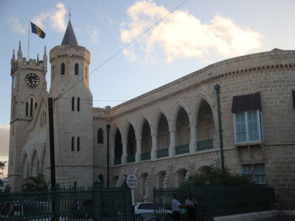 Parlament, věž - Barbados, Karibik