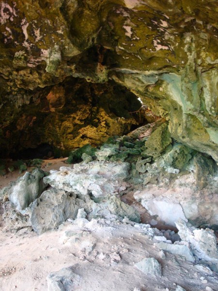 Jeskyně - Barbuda, Malé Antily