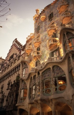 Dům od Gaudího - Barcelona