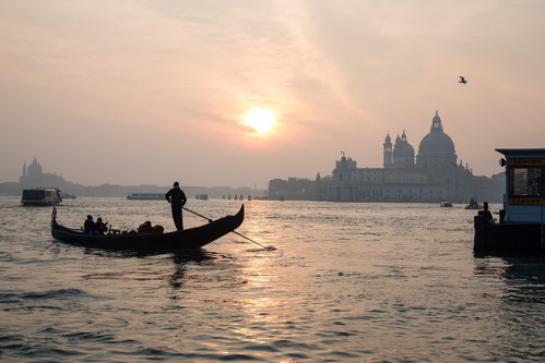 Benátky - večerní projížďka na gondole