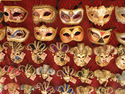 Benátské karnevalové masky