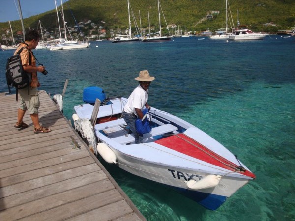 Vodní taxi - Bequia, Svatý Vincenc a Grenadin, Karibik