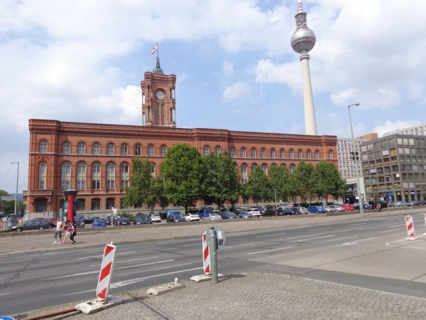 Červená radnice - Berlín, Německo