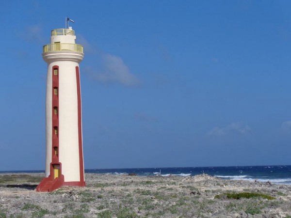 Maják Willemstoren - Bonaire, Karibik