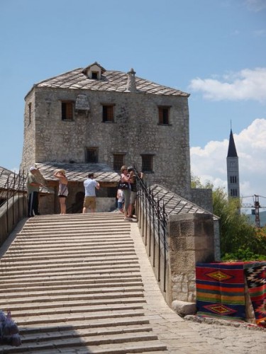 Na mostu, Mostar - Bosna a Hercegovina