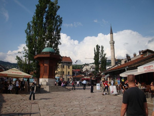 Náměstí, Sarajevo - Bosna a Hercegovina