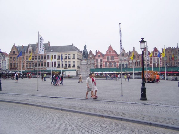 Grote Market, Bruggy - Belgie