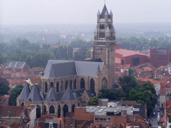 Katedrála Spasitele, Bruggy - Belgie