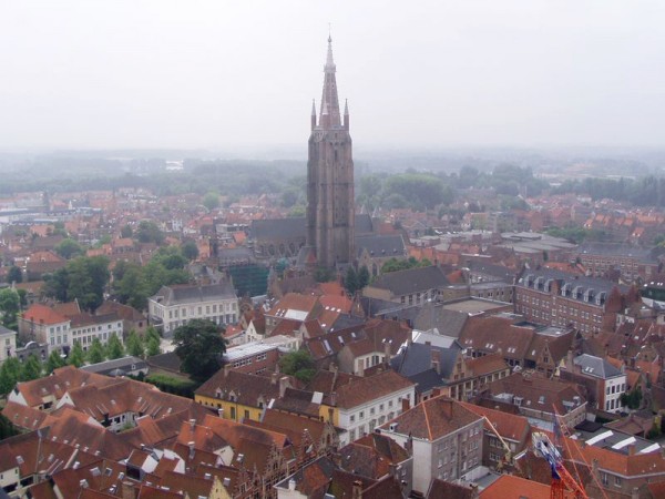 Kostel Panny Marie, Bruggy - Belgie