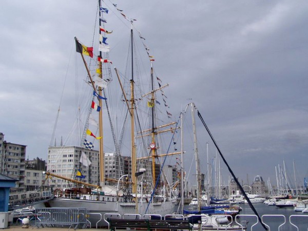 Ostende, plachetnice - Belgie