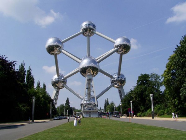 Atomium - Brusel, Belgie