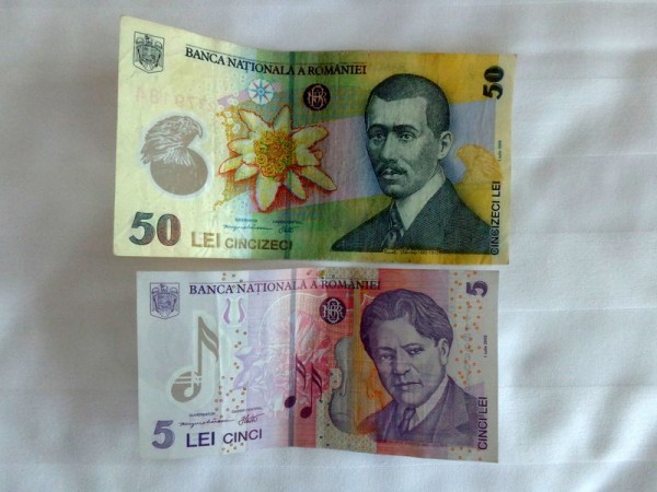 Rumunské leie - měna