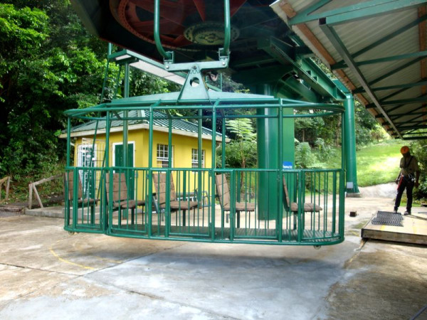 Pralesní tramvaj - Sv. Lucie, Karibik
