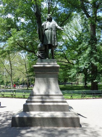 Kryštof Kolumbus, socha - Central Park, New York