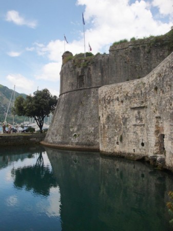 Kotor, hradby - Černá Hora