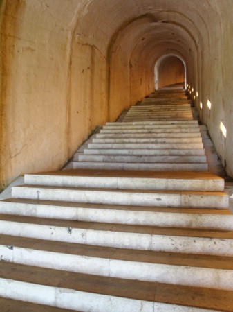 Mauzoleum Lovsten, schody - Černá Hora