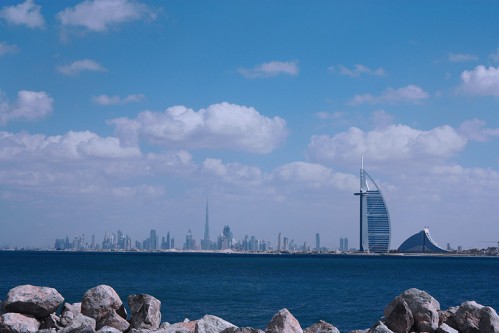Výhled na Dubaj