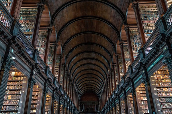 Trinity College Library - Dublin, Irsko
